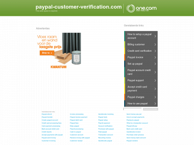 paypal-customer-verification.com snapshot