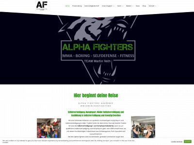 alphafighters.de snapshot