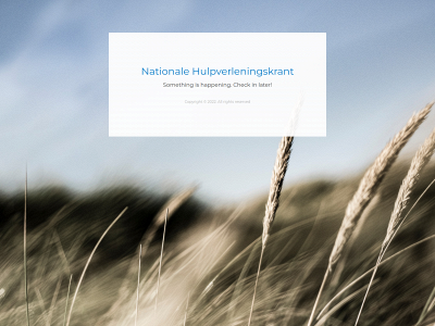 nationalehulpverleningskrant.nl snapshot