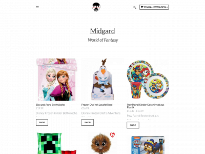 www.midgard-merchandise.com snapshot