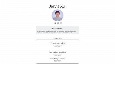 jarvis-xu.com snapshot