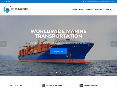 e-cargogroup.com snapshot