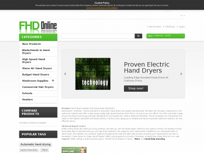 fast-hand-dryers.co.uk snapshot