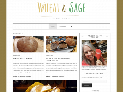 wheatandsage.com snapshot