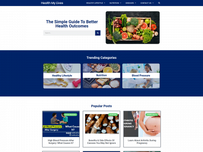 healthmylives.com snapshot