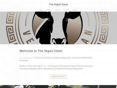 veganclean.co.uk snapshot