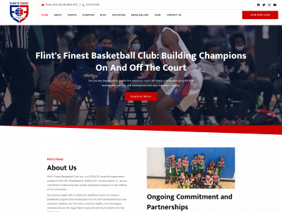 flintsfinestbasketball.org snapshot