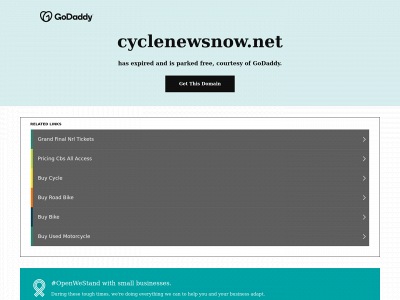 cyclenewsnow.net snapshot