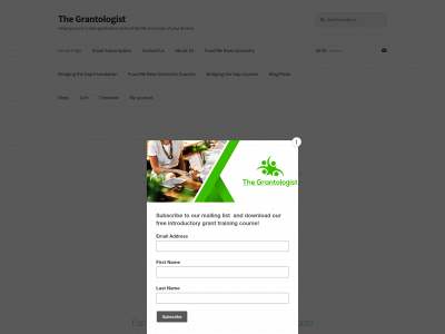 thegrantologist.com snapshot