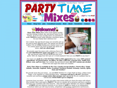 partytimemixes.com snapshot