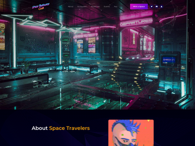 spacetravelersclub.co snapshot