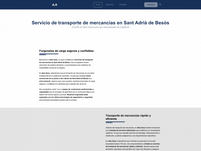 www.transportemercanciasalexsosa.es snapshot