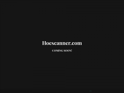 hoescanner.com snapshot