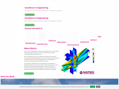 matrixce.co.uk snapshot