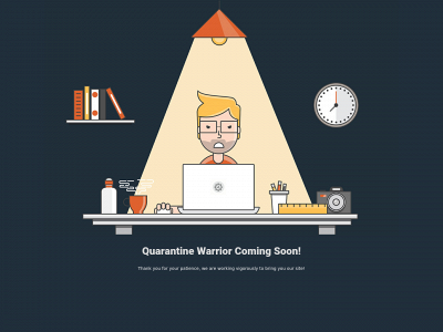quarantinewarrior.com snapshot
