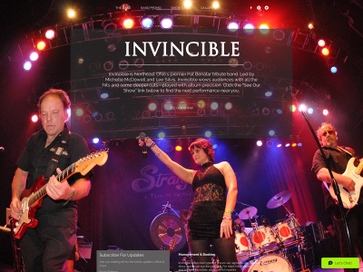 invincibleband.com snapshot