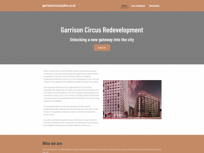 garrisoncircus.co.uk snapshot