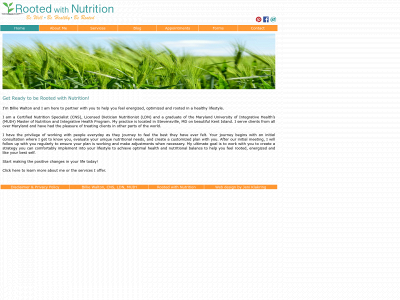 rootedwithnutrition.com snapshot