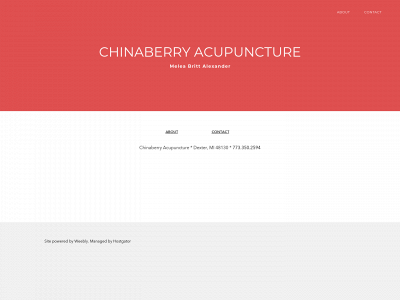 chinaberryacupuncture.com snapshot