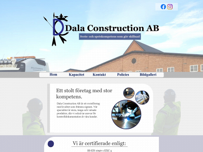 dalaconstruction.com snapshot