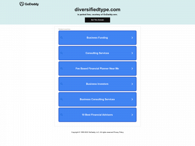 diversifiedtype.com snapshot