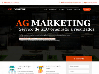 agenciamarketing.pt snapshot