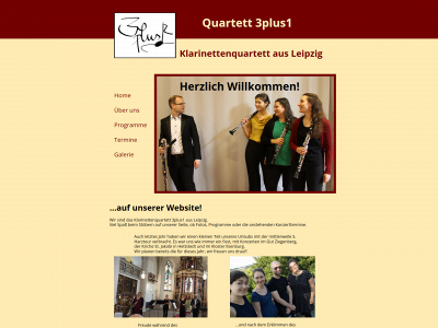quartett3plus1.de snapshot
