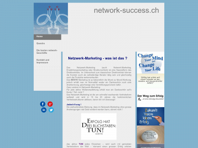 network-success.ch snapshot