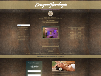 zenyareflexologie.com snapshot