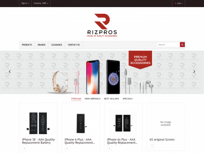 rizpros.com snapshot