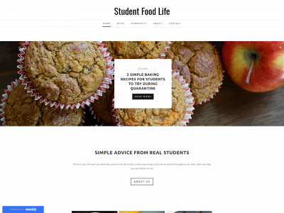 studentfoodlife.weebly.com snapshot