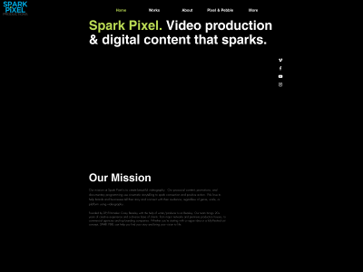 www.spark-pixel.com snapshot