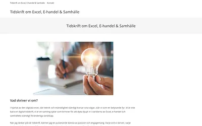 excel-training.nu snapshot