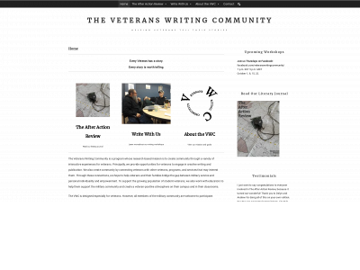 veteranswritingcommunity.com snapshot