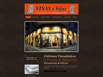 vinasehijos.com snapshot