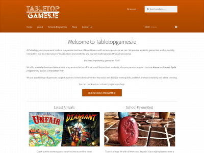 tabletopgames.ie snapshot