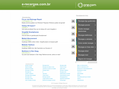 e-recargas.com.br snapshot