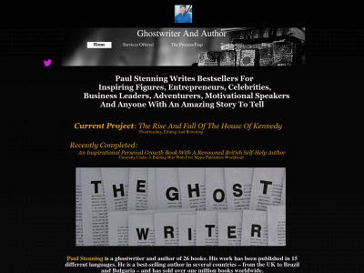 ghostwriterandauthor.com snapshot