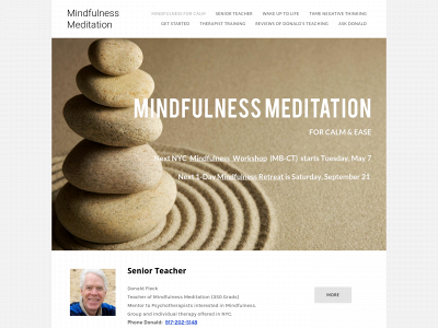 www.learn-mindful-meditation.com snapshot