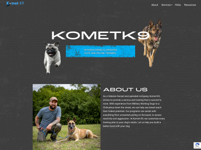 kometk9.com snapshot