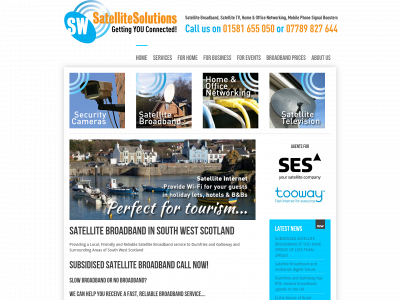 southwestsatellitesolutions.co.uk snapshot