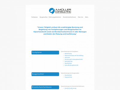 www.amueller-consulting.ch snapshot