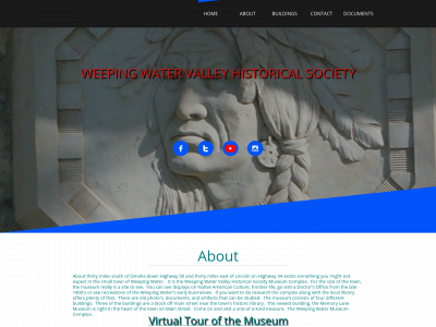 weepingwaterhistory.org snapshot