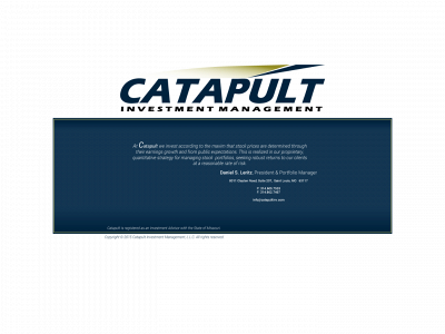 catapultinv.com snapshot