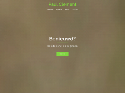 paulclement.nl snapshot