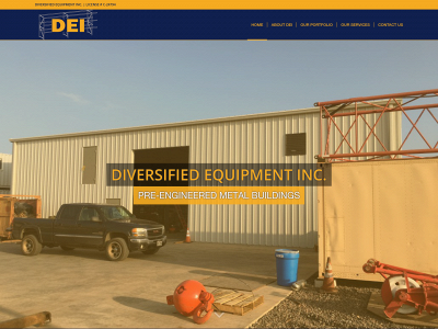 diversifiedequipmentinc.com snapshot