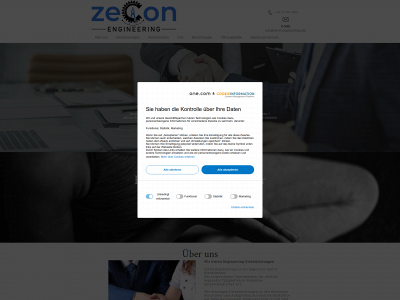 zecon-engineering.com snapshot