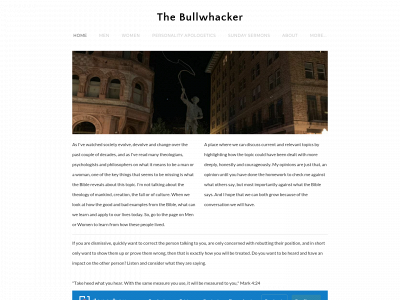www.thebullwhacker.com snapshot