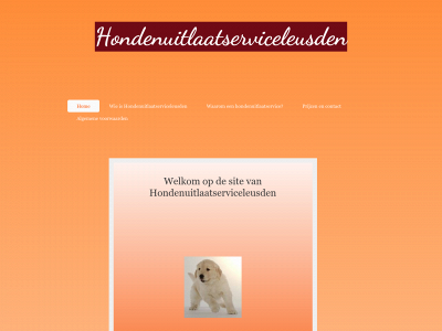 hondenuitlaatserviceleusden.nl snapshot