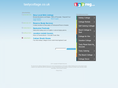 tastycottage.co.uk snapshot